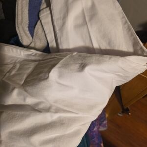 Denim&Co White Capris